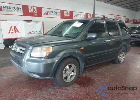 2006 Honda Pilot Ex z USA, uszkodzony, nr VIN 2HKYF18486H535782